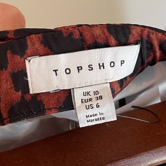 Topshop Bandeau Mini Dress - Picture 4 of 5